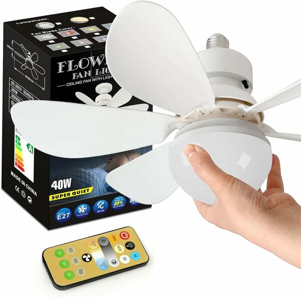 Ventilateur Plafond LED Silencieux