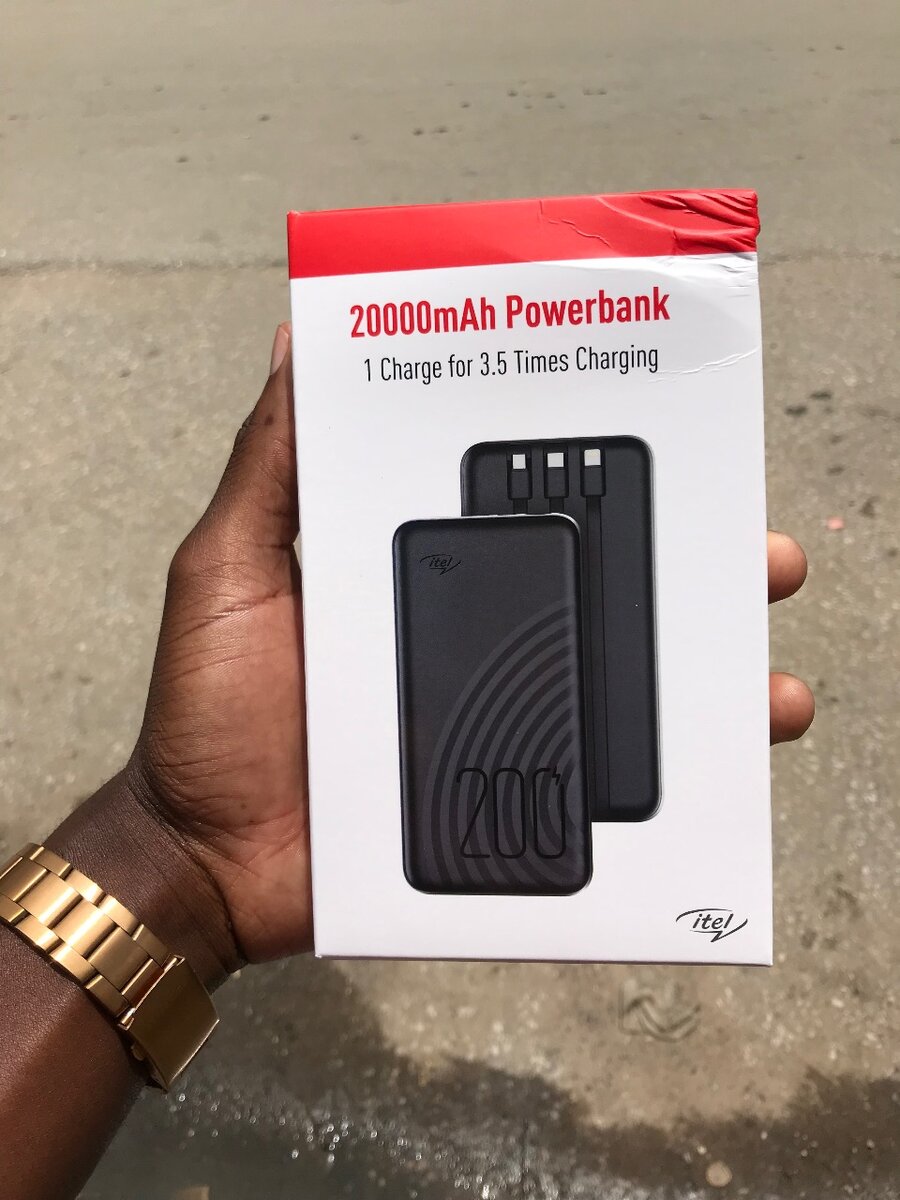Itel powerbanks (20000mAh)