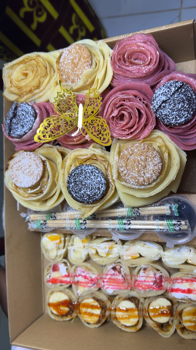 Assortiment de box Gourmandes