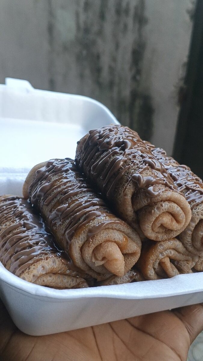 Délicieuses crêpes au chocolat