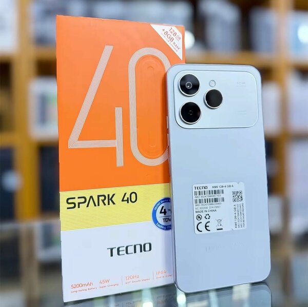 Tecno Spark 40 - 128Go/4+4Go