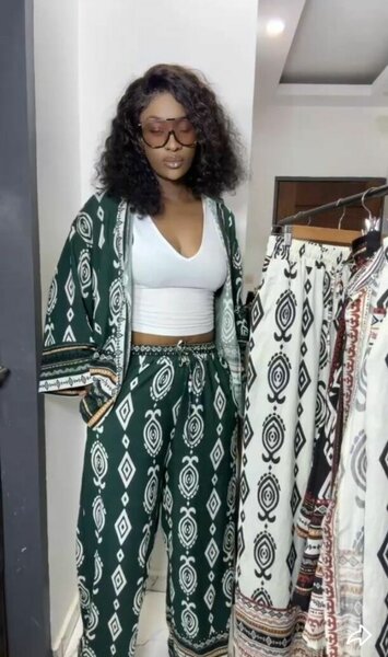 Ensemble bohème chic femme