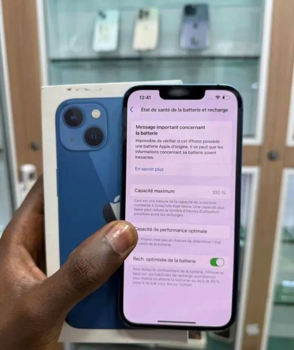 iPhone 13 Neuf Bleu 128 Go