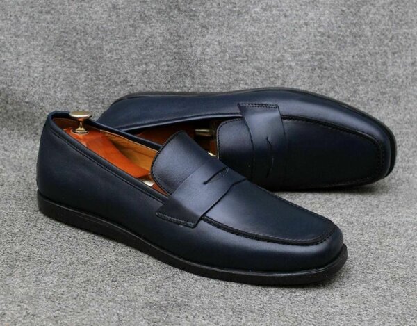 Mocassins en cuir élégant