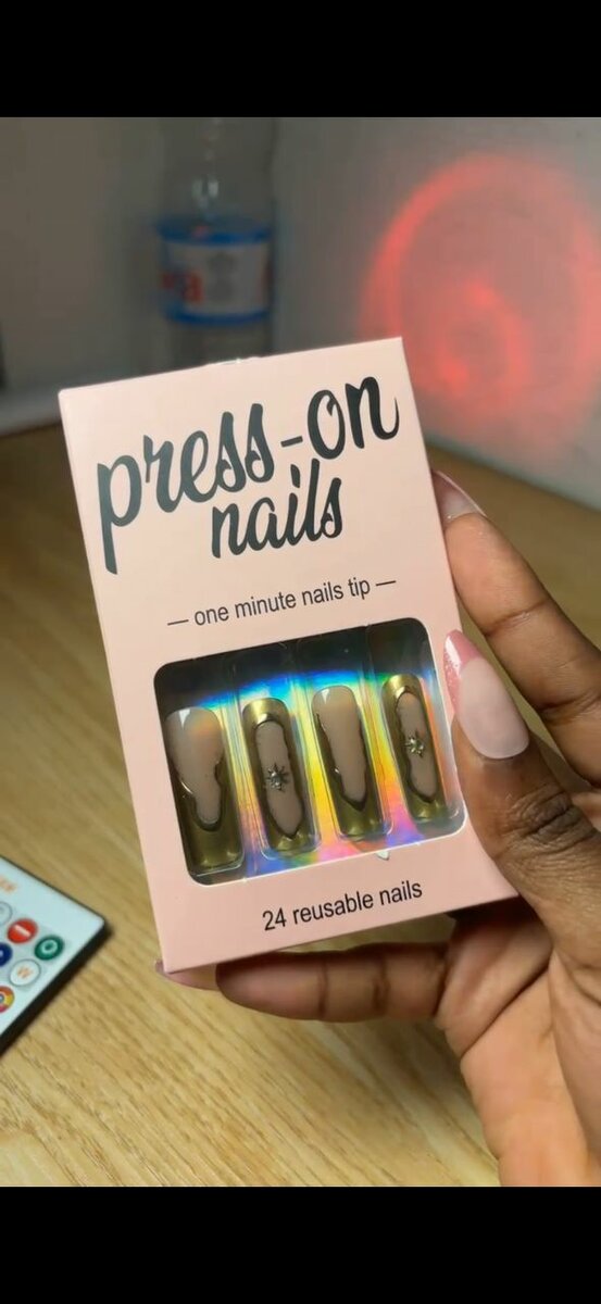 Ongles Pressions Réutilisables