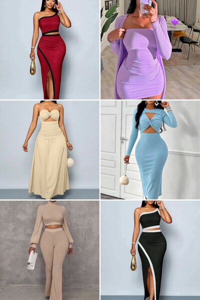 Ensemble robe élégante pour femme