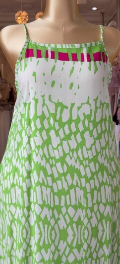 Charming women's dress color green  Size 10-16