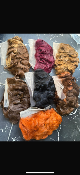 Perruques en Dentelle Bouclées