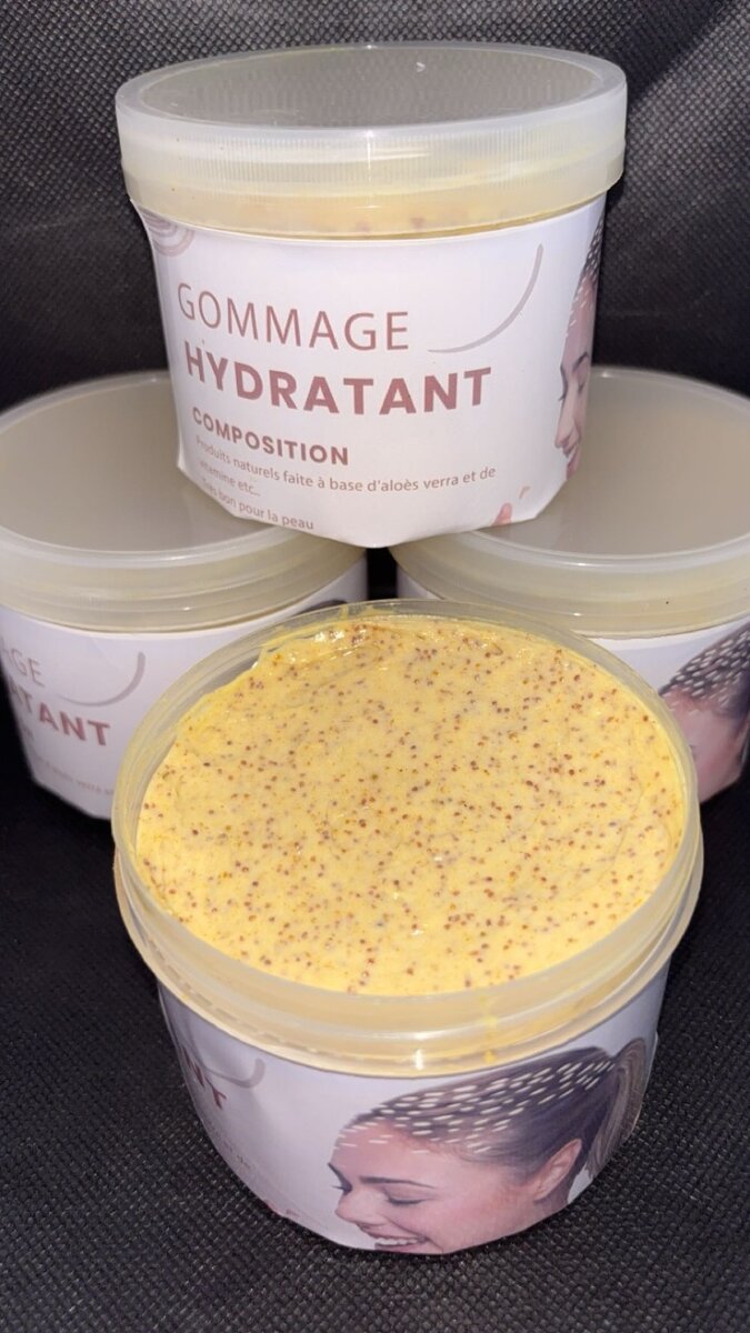 Gommage hydratant 100% naturel