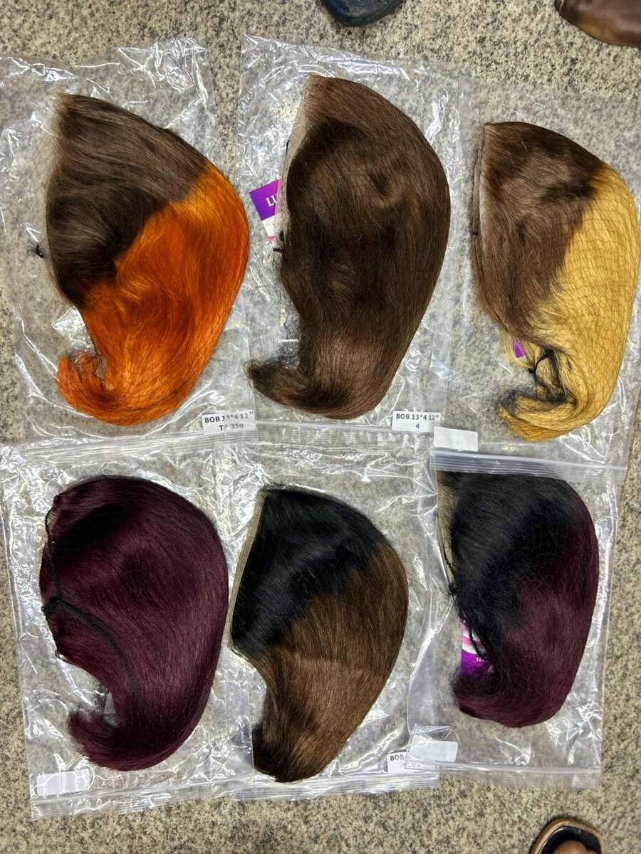 Extensions capillaires colorés