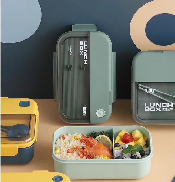 2 compartment lunchbox