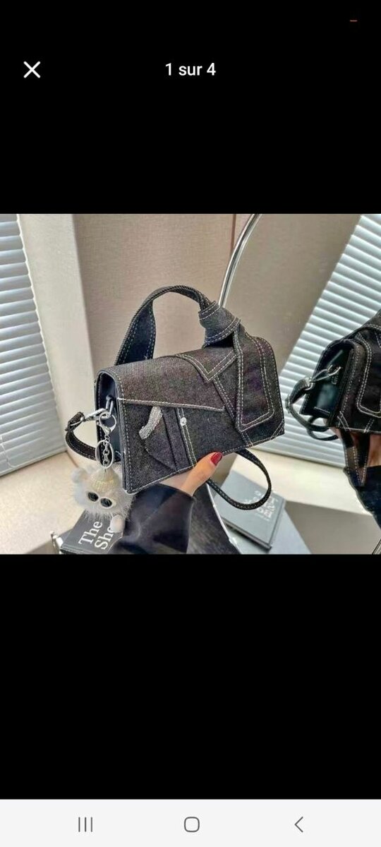 Sac a main modelez jeans
