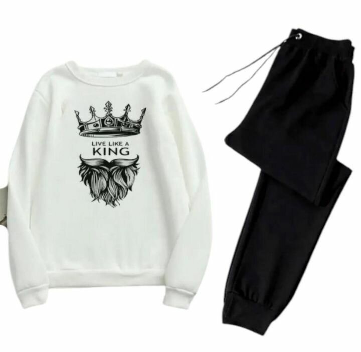 Men's Printed Tracksuit ( Sizes: Medium, Large, Extra Large)