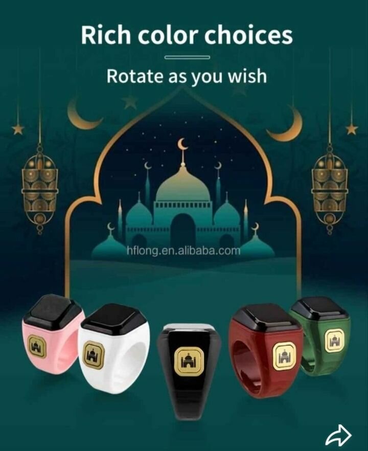 Bague Intelligente pour Guidage Qibla