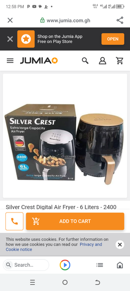 Air fryer 6L