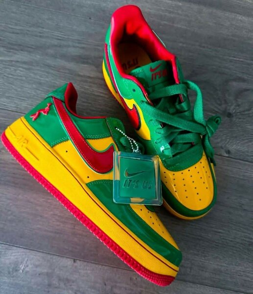 Sneakers colorées tendance