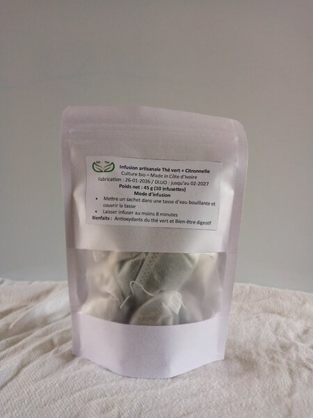 Infusion Thé vert +Citronnelle