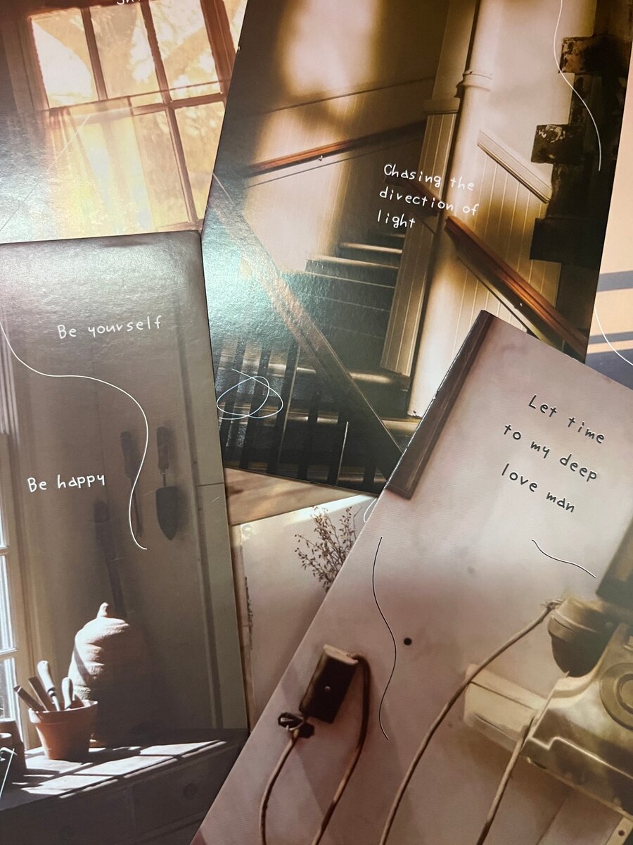 Cartes postales décoratives vintage