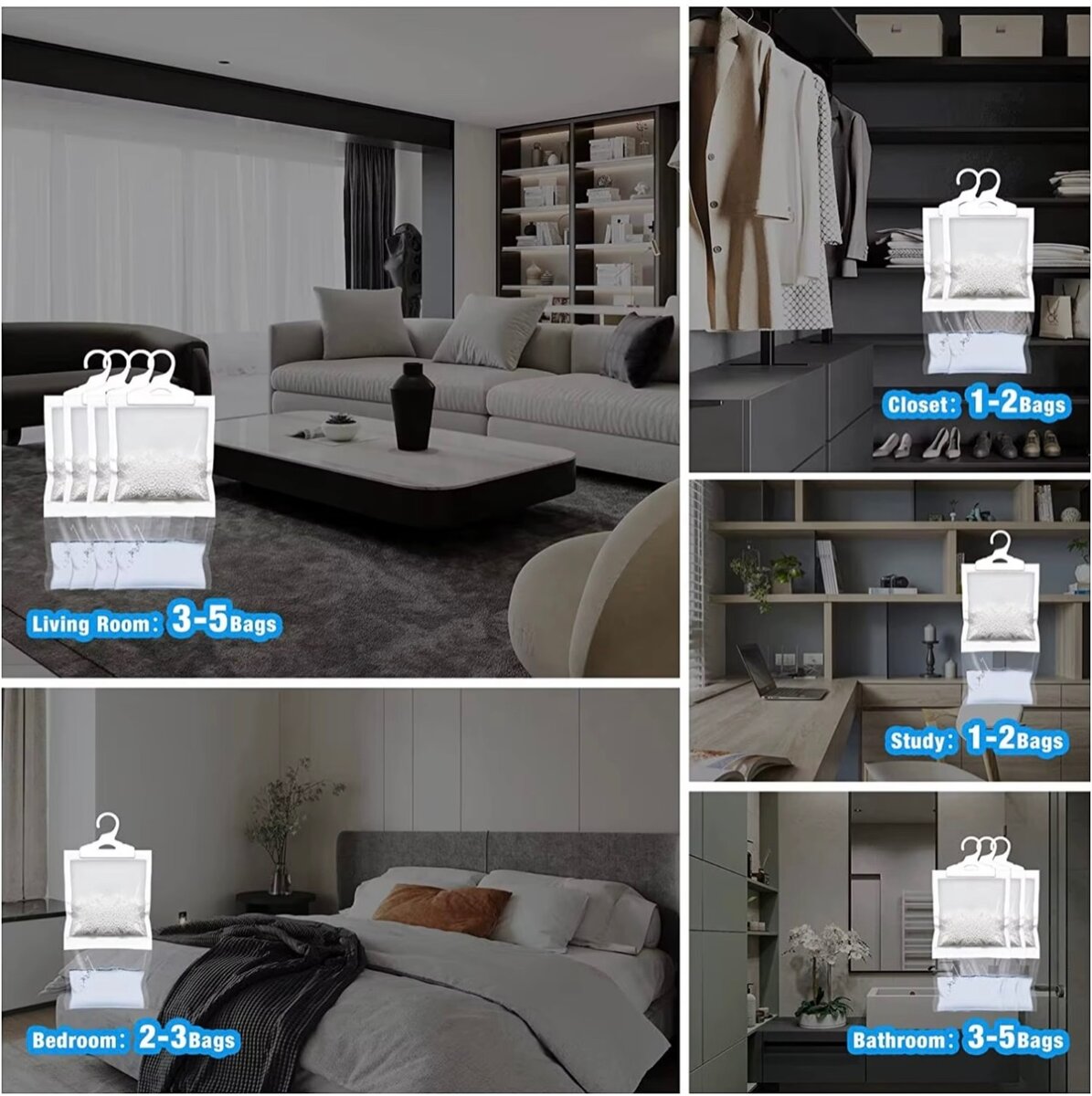 Absorbeur d'humidité avec crochet