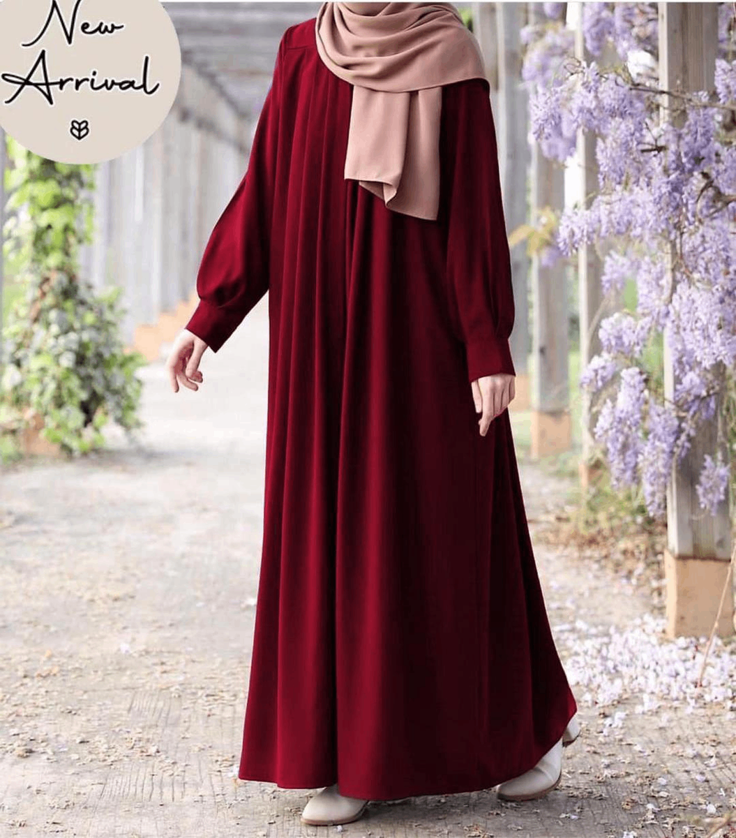 Stylish Geriatric full Abaya for women -1pc
