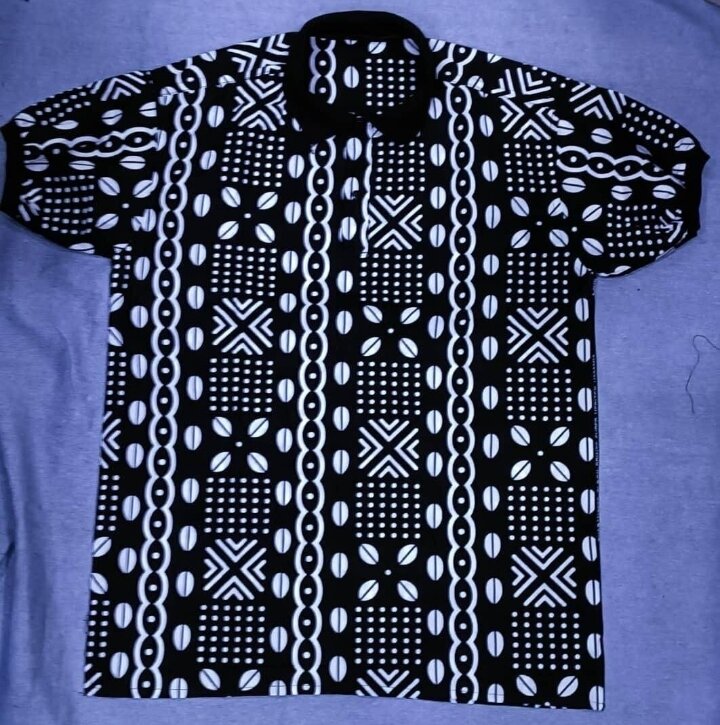 Polo imprimé moderne homme