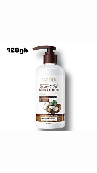 Coconut oil body lotion