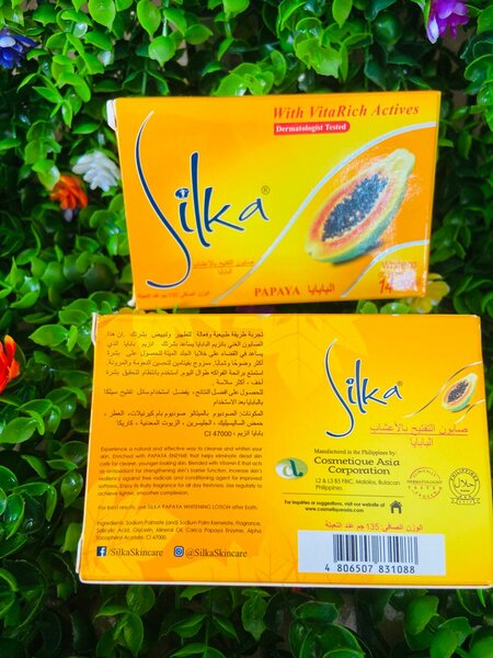 Silka savon pap White