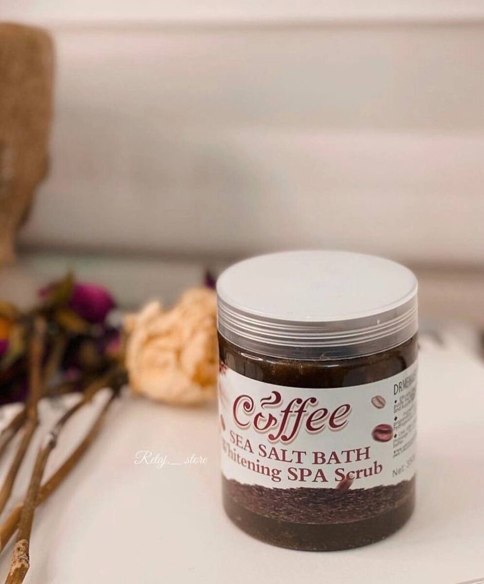 Gommage SPA au café et sel de mer