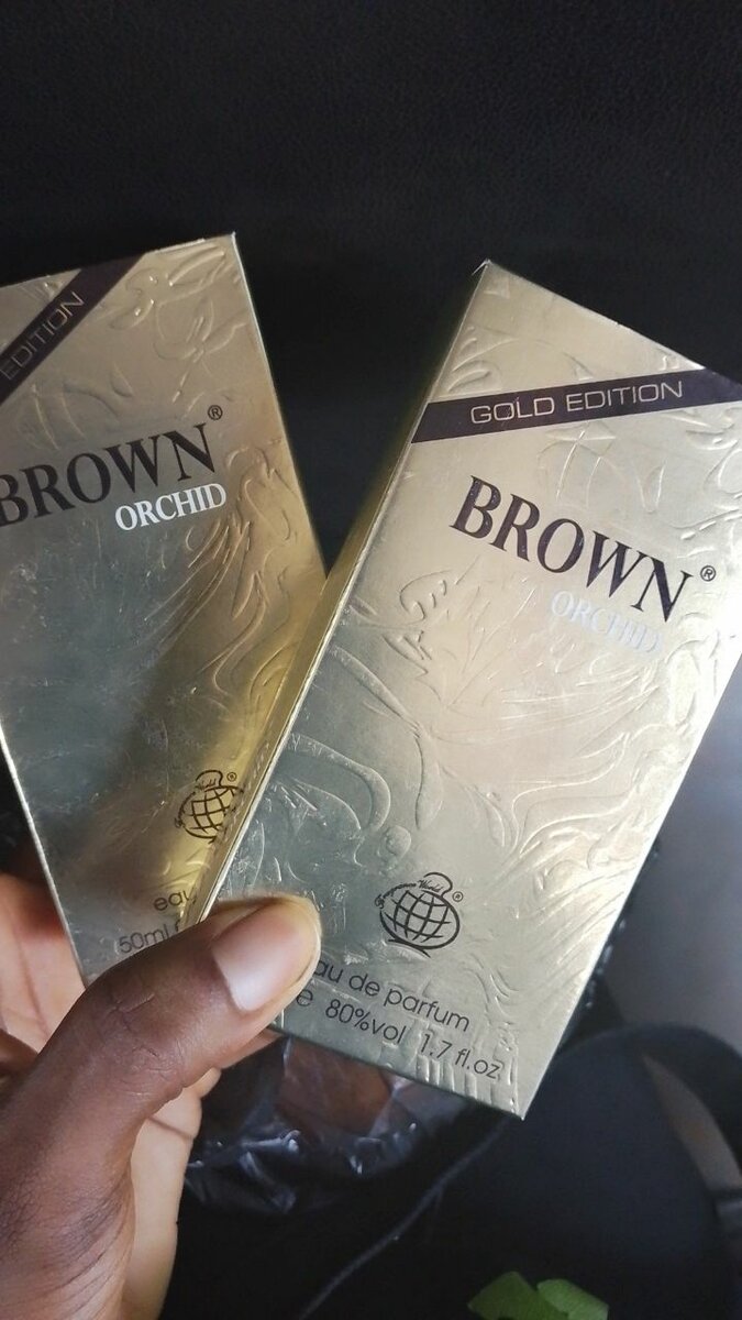 Brown orchid 50ml gold edition