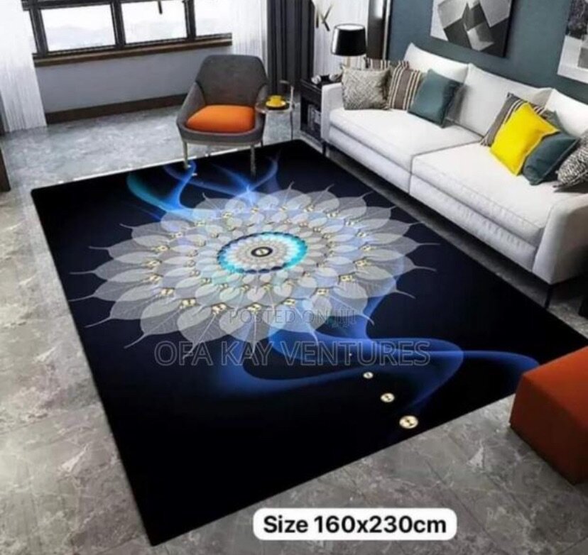 3D Wool Carpet Non slip Rug Printed Carpet