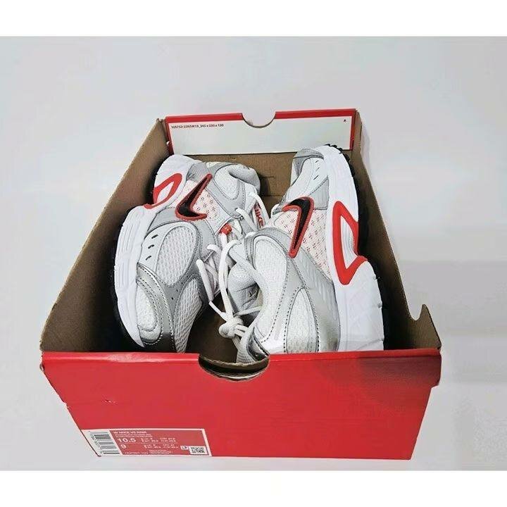 Nike Sneakers Blanches et Rouges