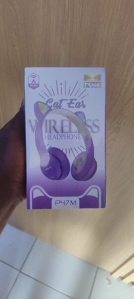 Casque sans fil P47M Oreilles de chat