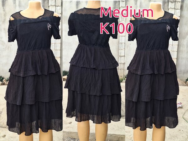 Beautiful and high-quality women's dress made of salaula silk