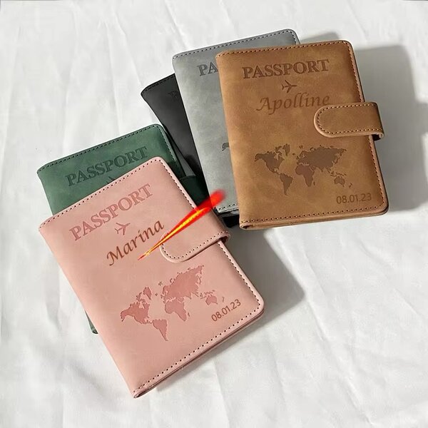 couverture de passeport personnalisée