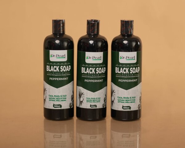 Peppermint Black Soap Bodywash