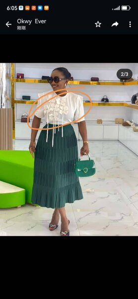 2pcs top and down for corporate workers