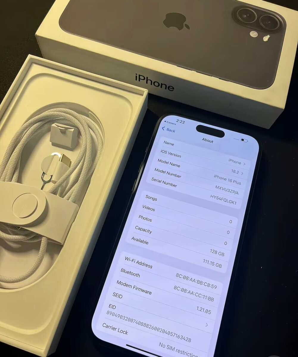 Apple iPhone 16 128GB