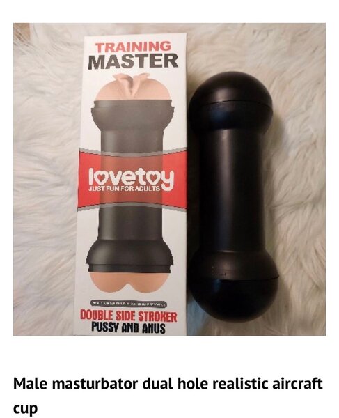 Male Masturbator Dual Holes