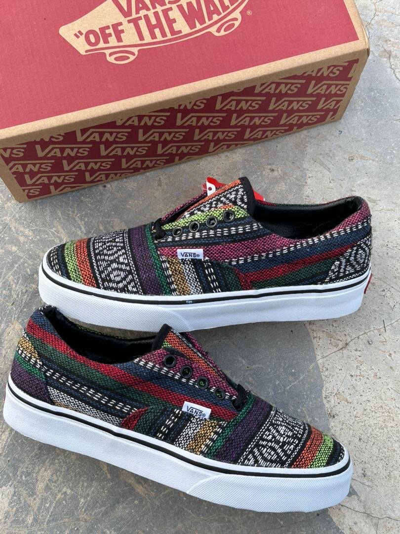 Vans Baskets Ethniques Colorées