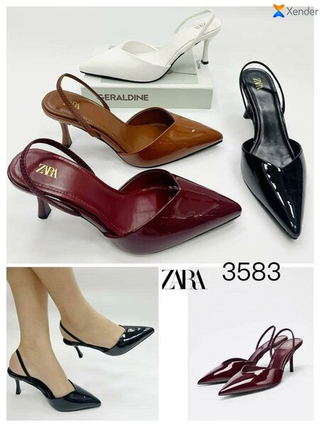 Escarpins élégants en cuir verni