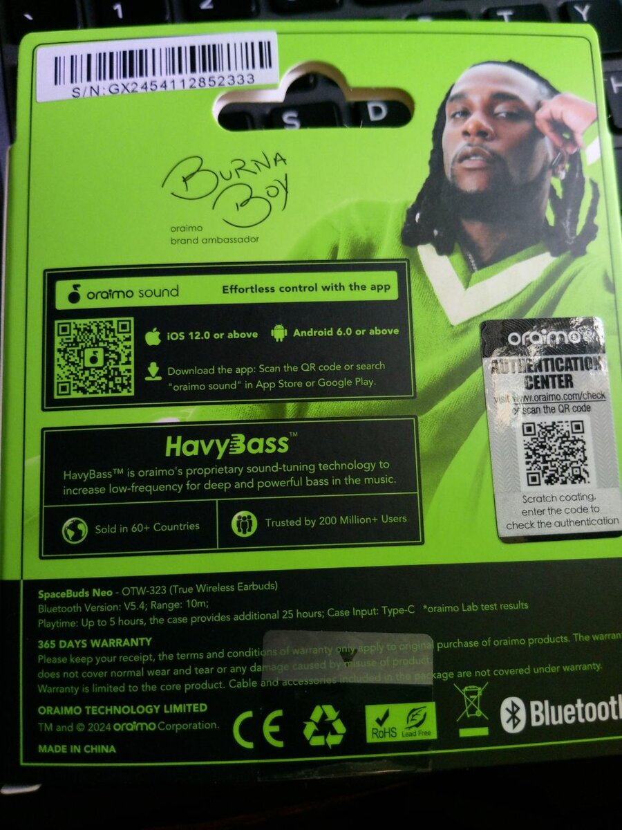 Oraimo spacebuds Neo