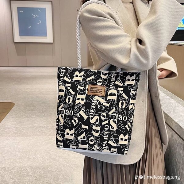 Stylish Printed Tote Bag