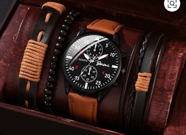 Montre Homme Quartz et Bracelets