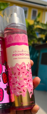 Perfume mist Strawberry pound cake 