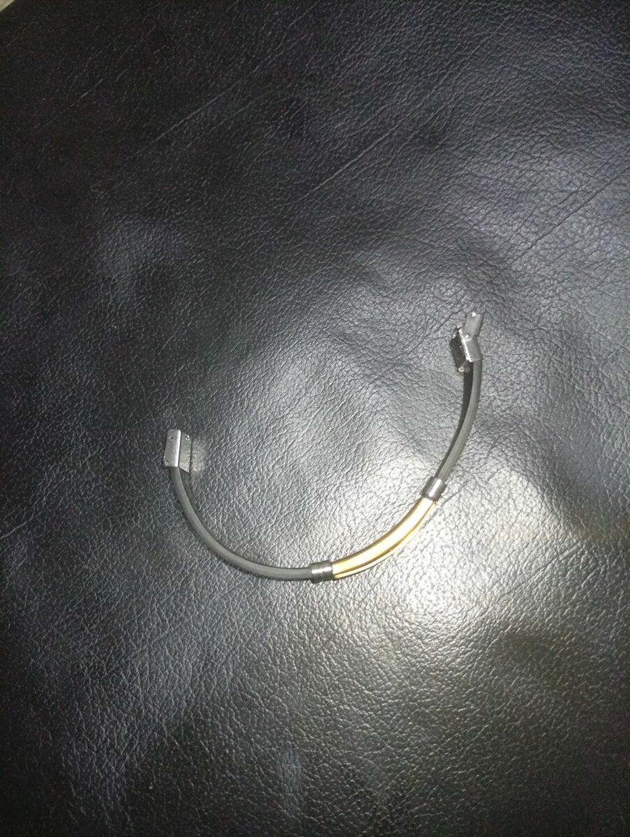 Bracelet en cuir bicolore élégant