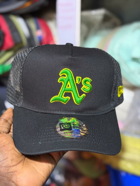 Casquette noire A's sport