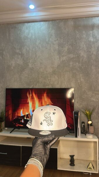 Casquette blanche sportive