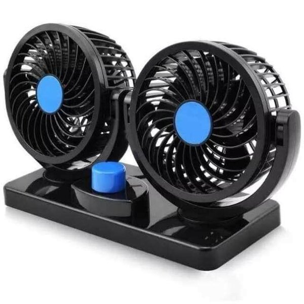 Ventilateur Double pour Voiture 12V