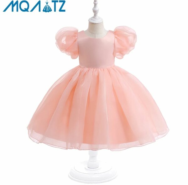 Robe Fille Princesse Rose