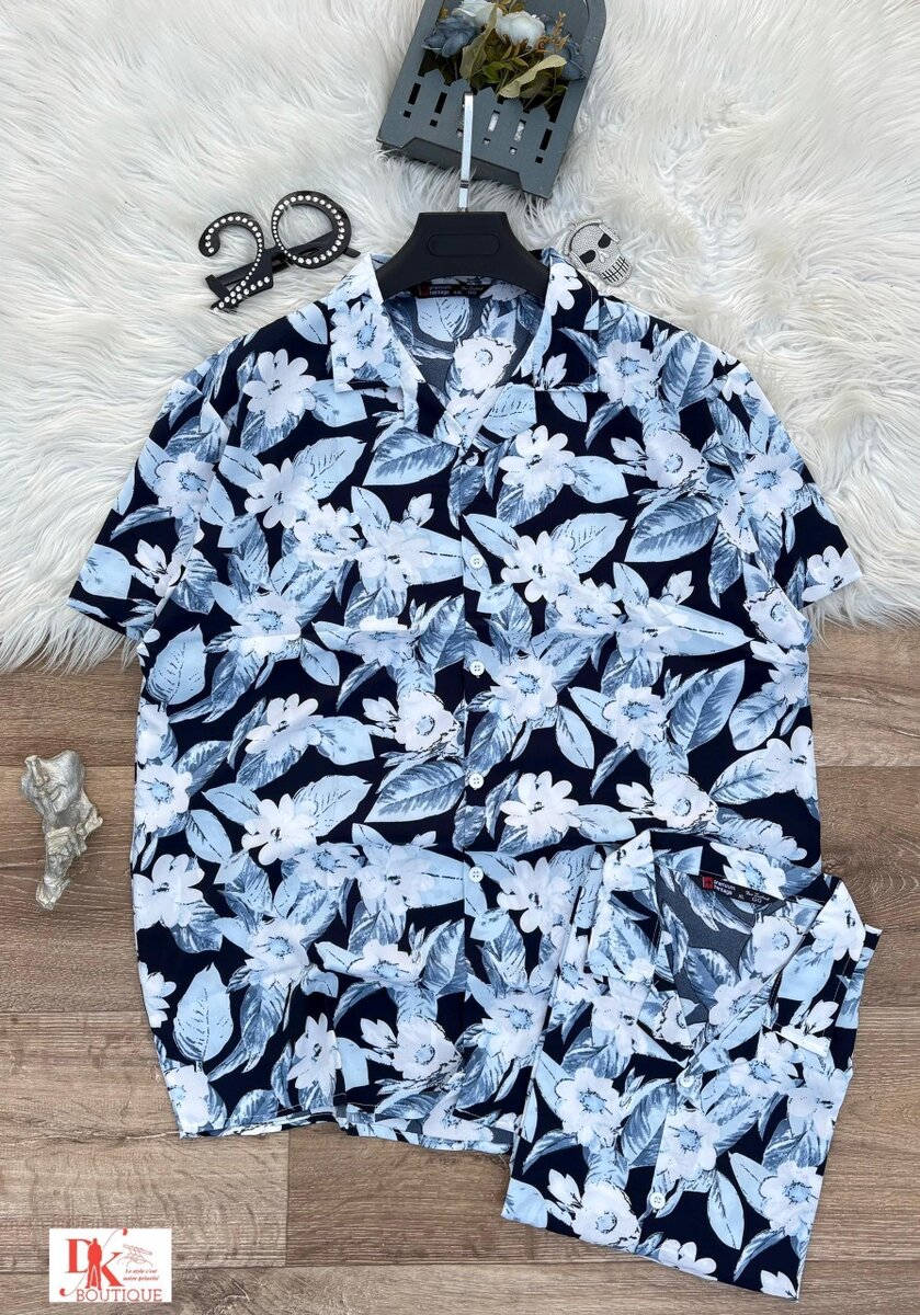 Chemise hawaïenne colorée